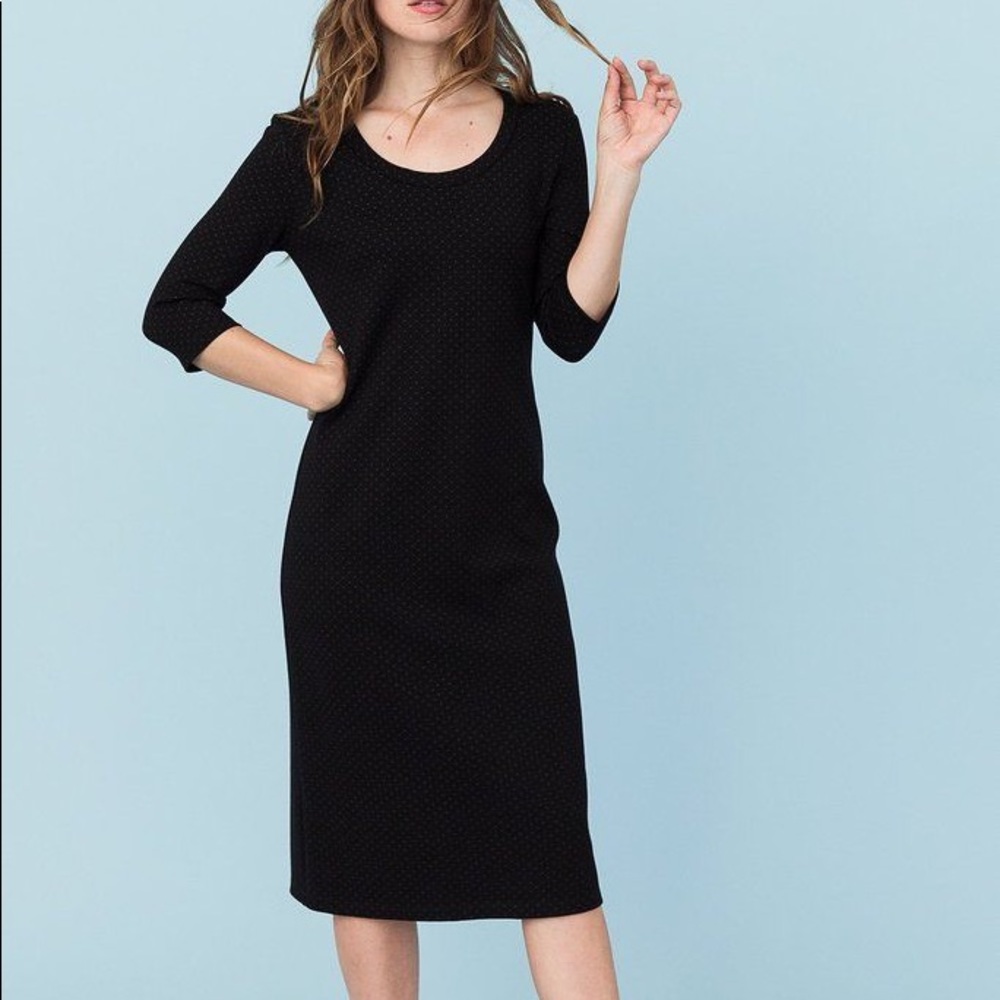 Sonnet James black June dress